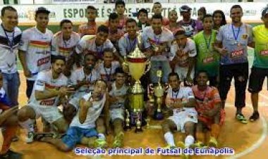 Futsal de Eunápolis é campeão Regional em dose dupla.