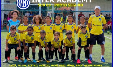 Inter Academy Porto Seguro realiza amistosos preparatórios em Santa Cruz de Cabrália.