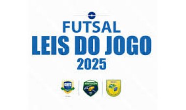 Regras do futsal 2025