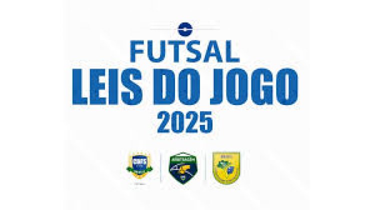 Regras do futsal 2025