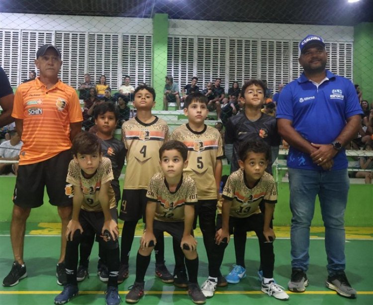 A ECF/Eunápolis brilhou e conquistou os títulos das categorias Sub-08 e Sub-10 no Campeonato Eunapolitano de Base 2025!